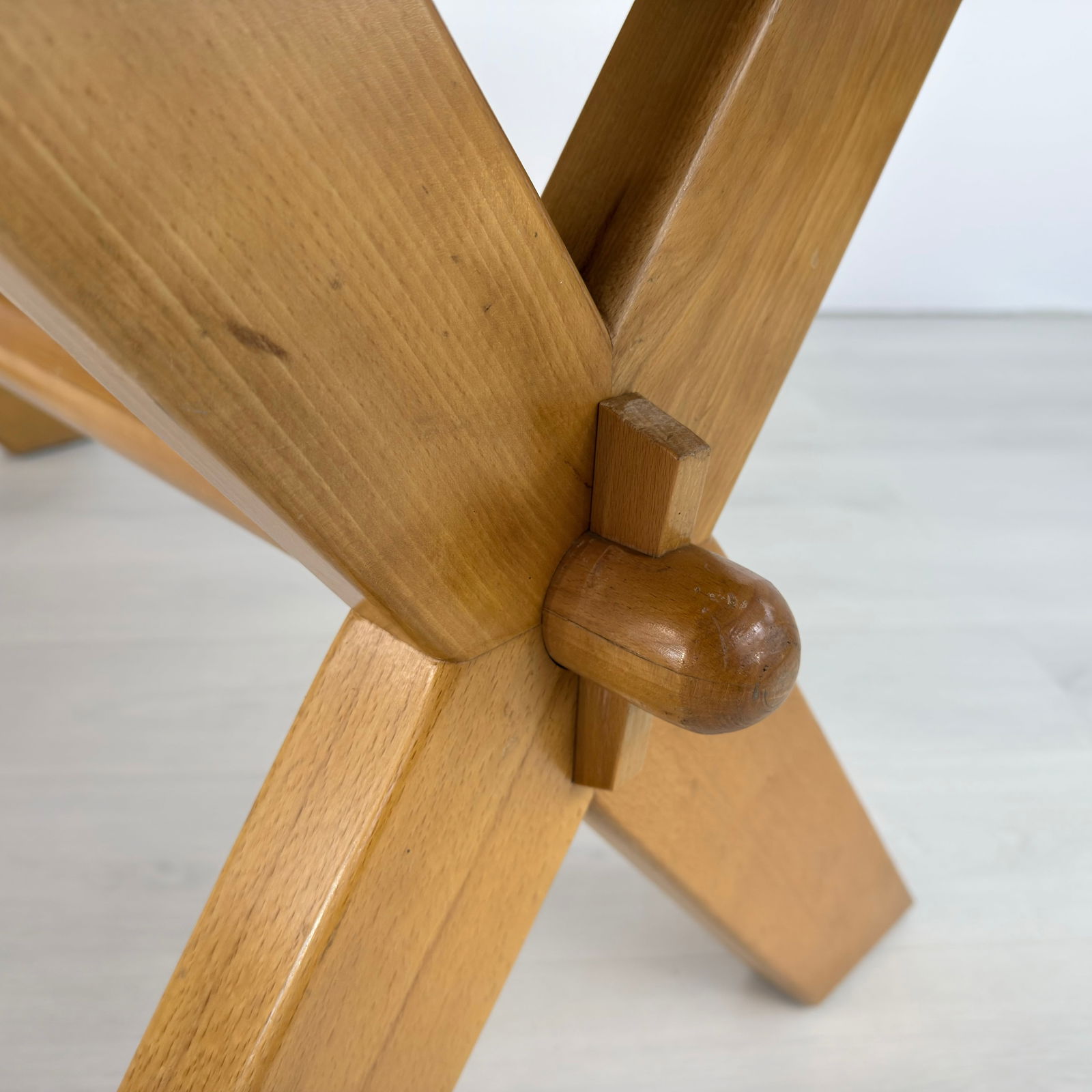 RUSTIC SCANDINAVIAN DINING TABLE - 9