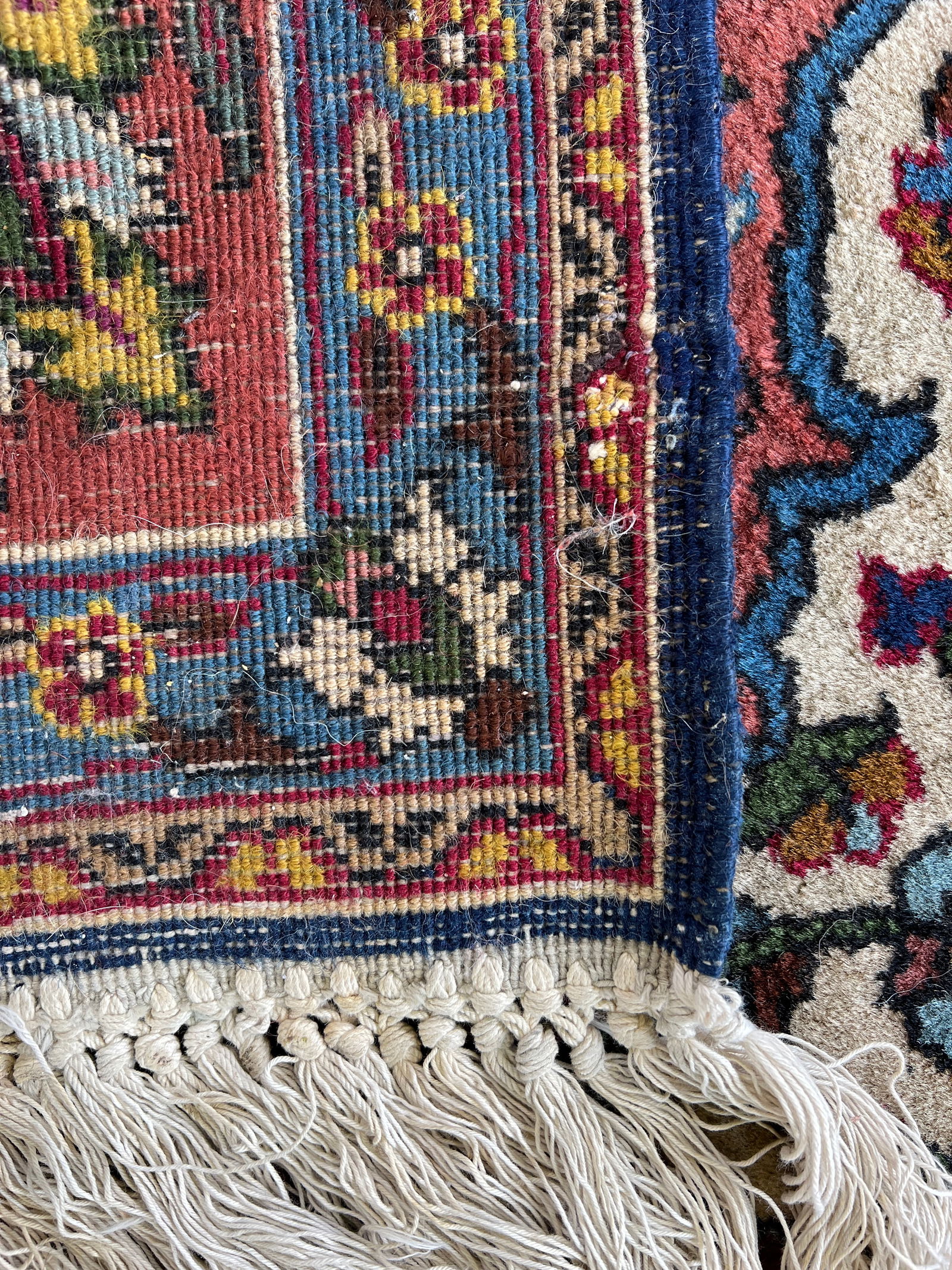 INDO-PERSIAN WOOL RUG - 11