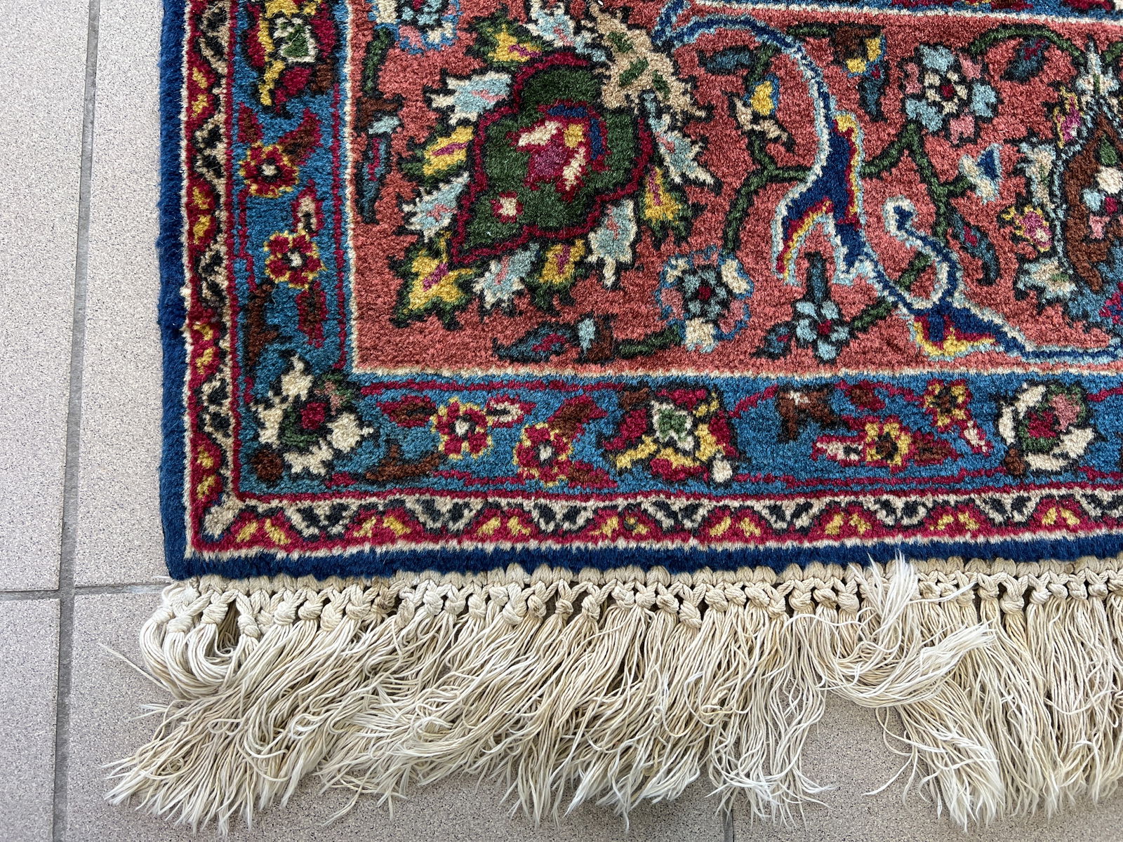 INDO-PERSIAN WOOL RUG - 9