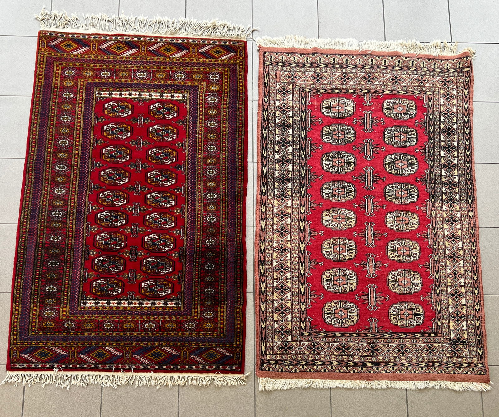 LOT (2) KASHMIR SMALL RUGS (1 of 8)