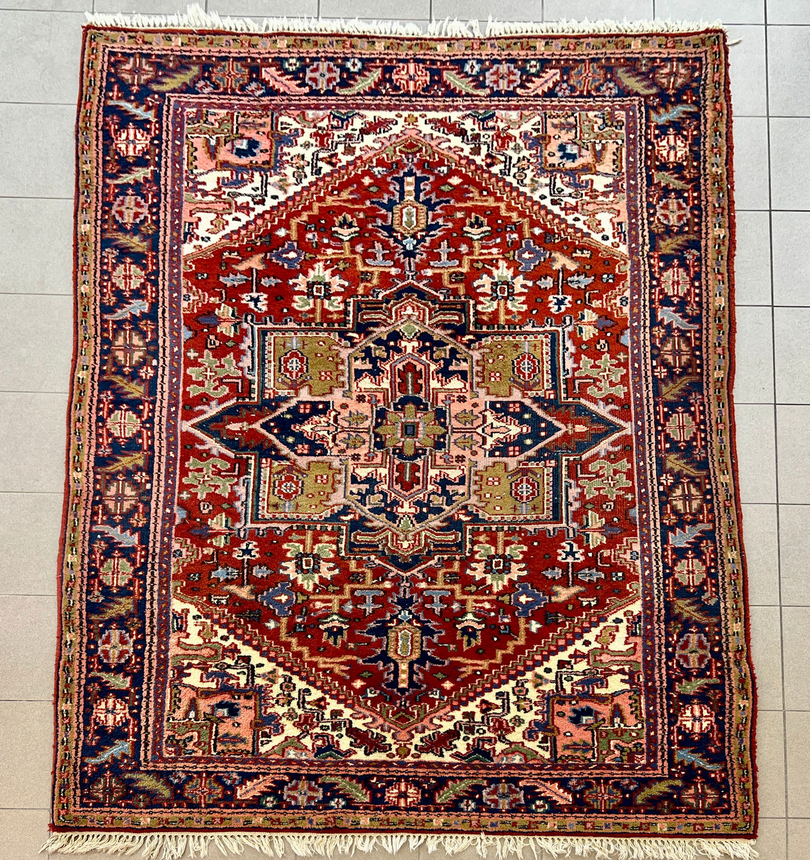 INDO PERSIAN HERIZ RUG (1 of 5)
