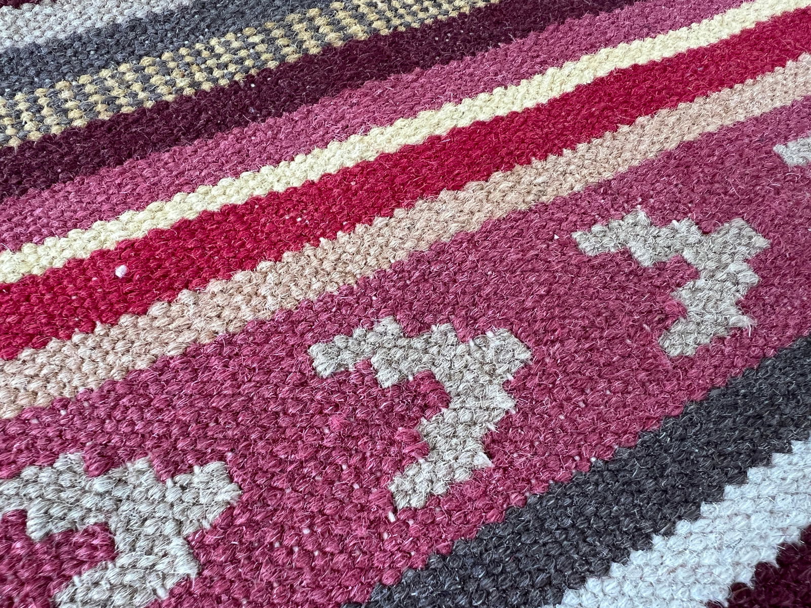 ORIENTAL FLATWEAVE RUG - 7