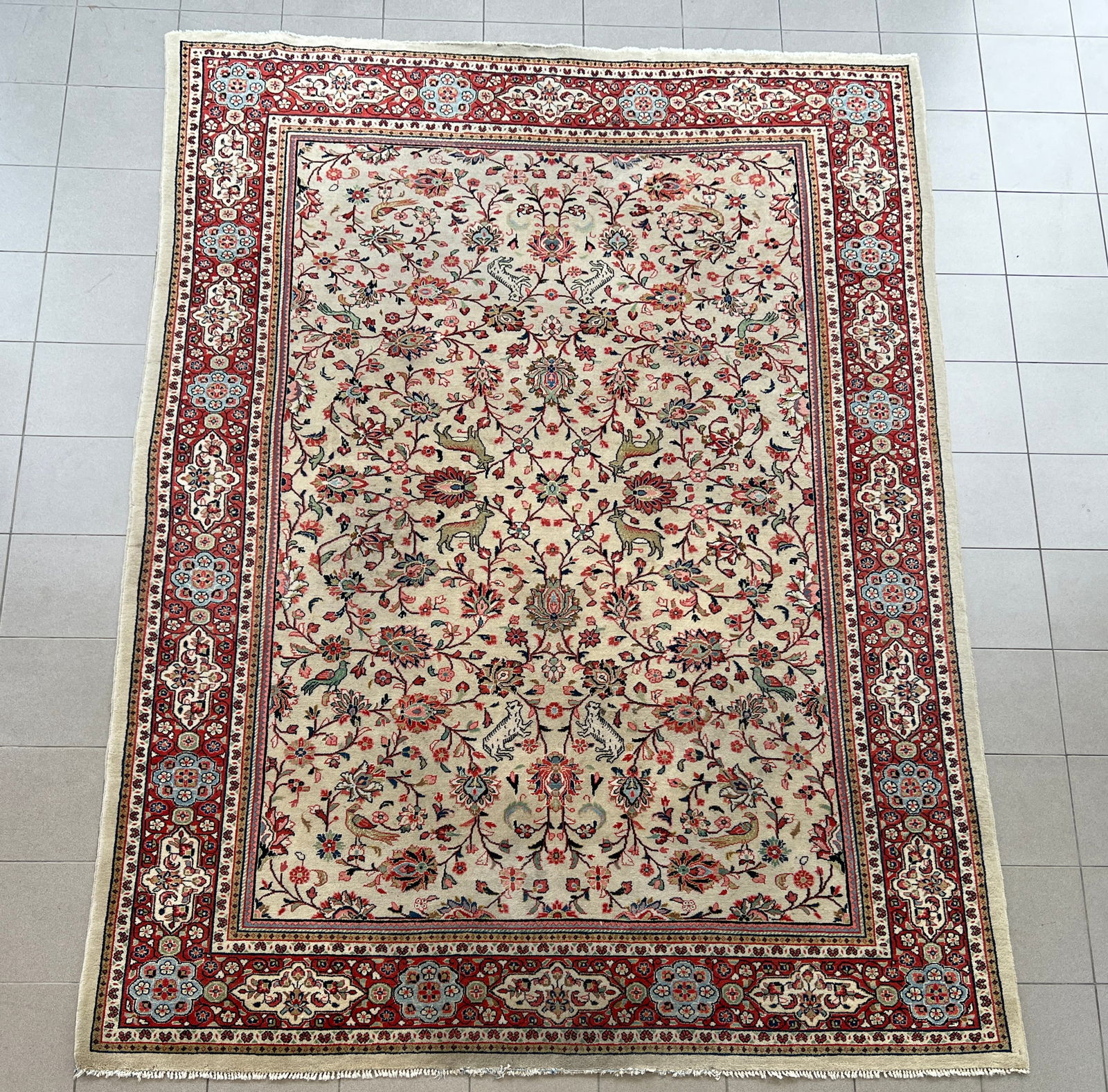 INDO PERSIAN TABRIZ RUG (1 of 9)
