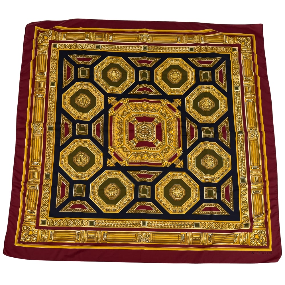 ALEXON SILK SCARF (1 of 6)