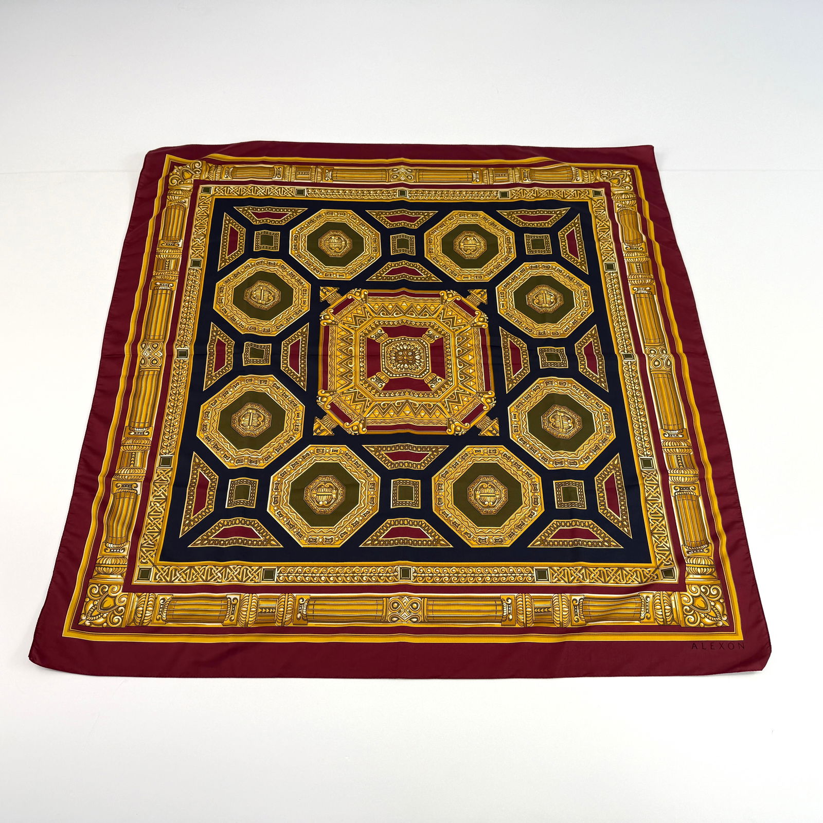 ALEXON SILK SCARF - 2