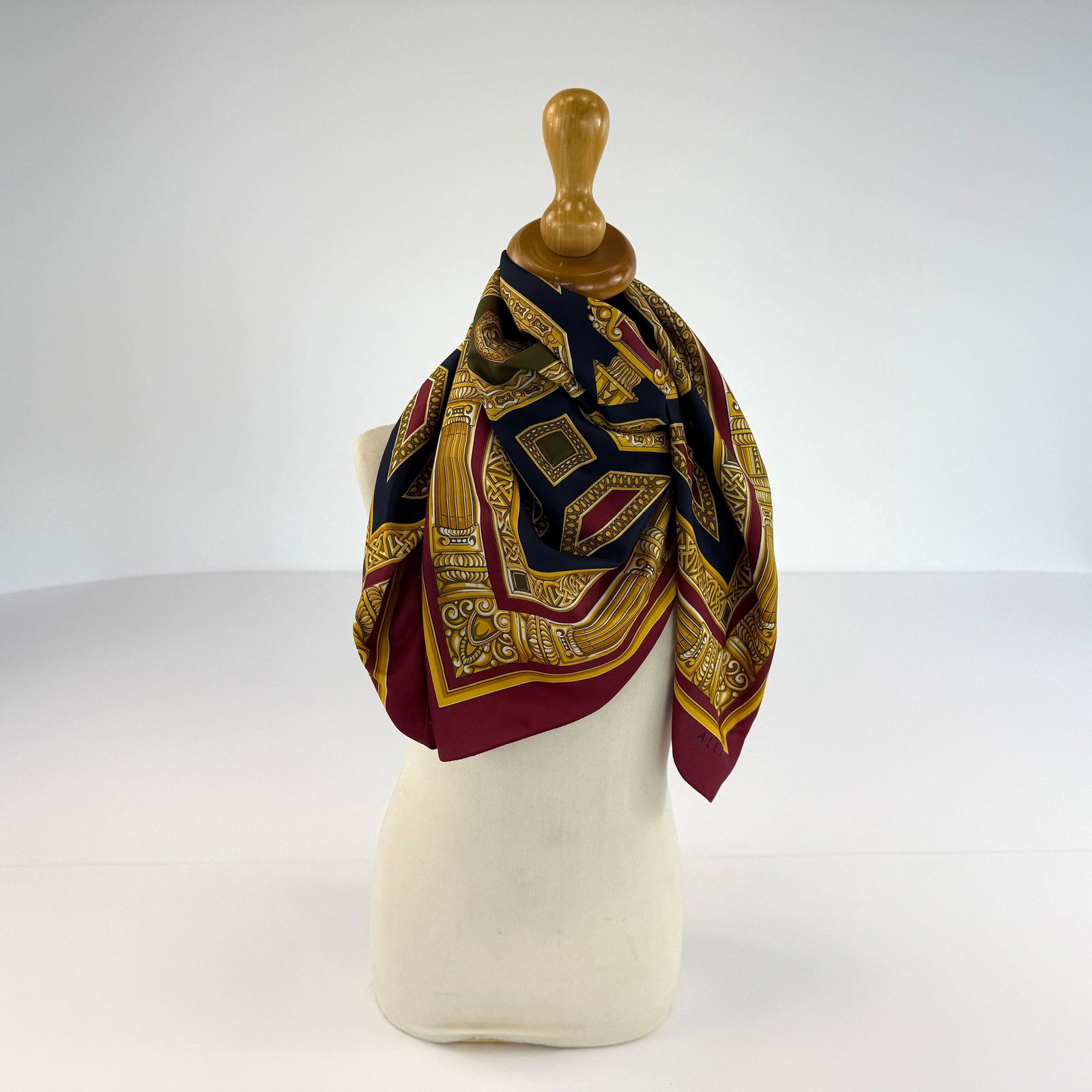 ALEXON SILK SCARF - 3