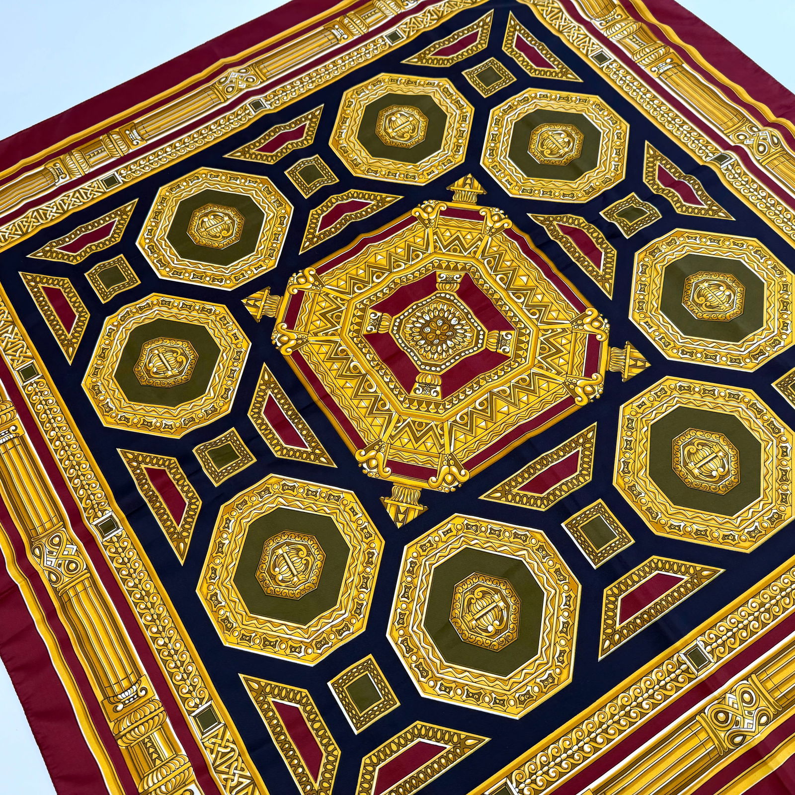 ALEXON SILK SCARF - 5