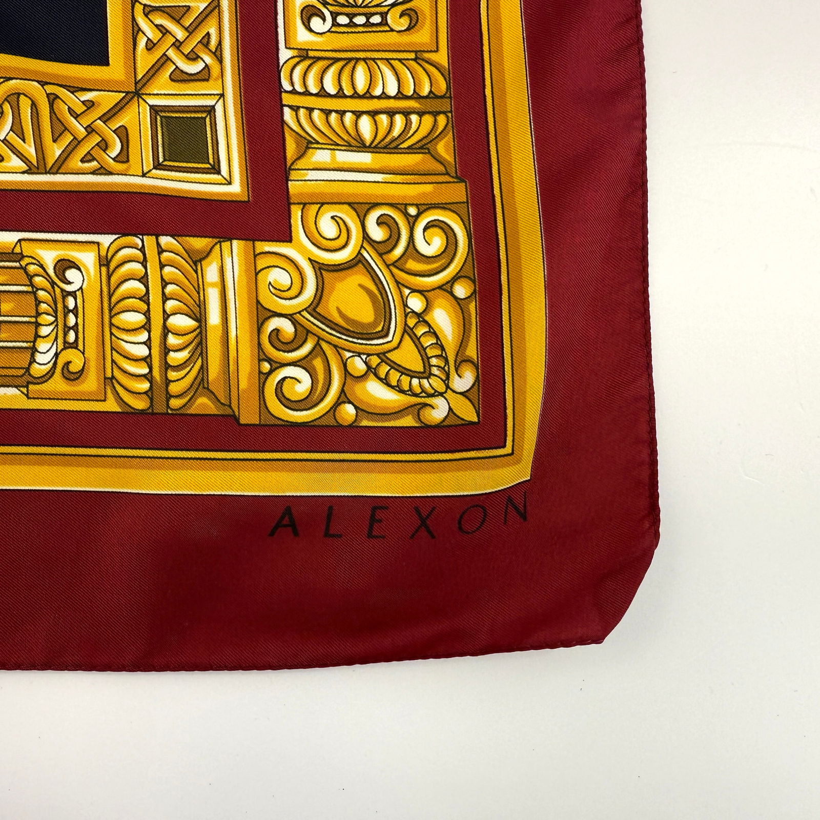 ALEXON SILK SCARF - 6