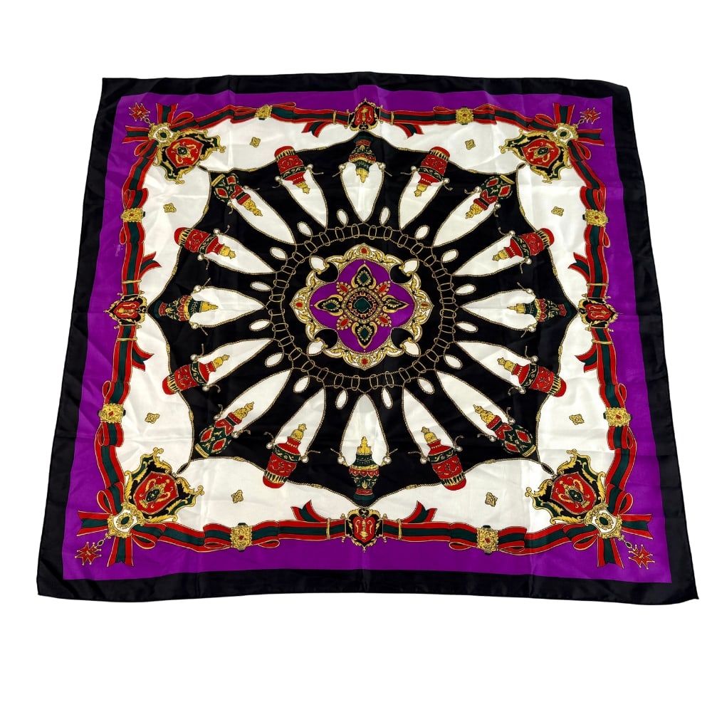 VINTAGE SILK SCARF (1 of 4)