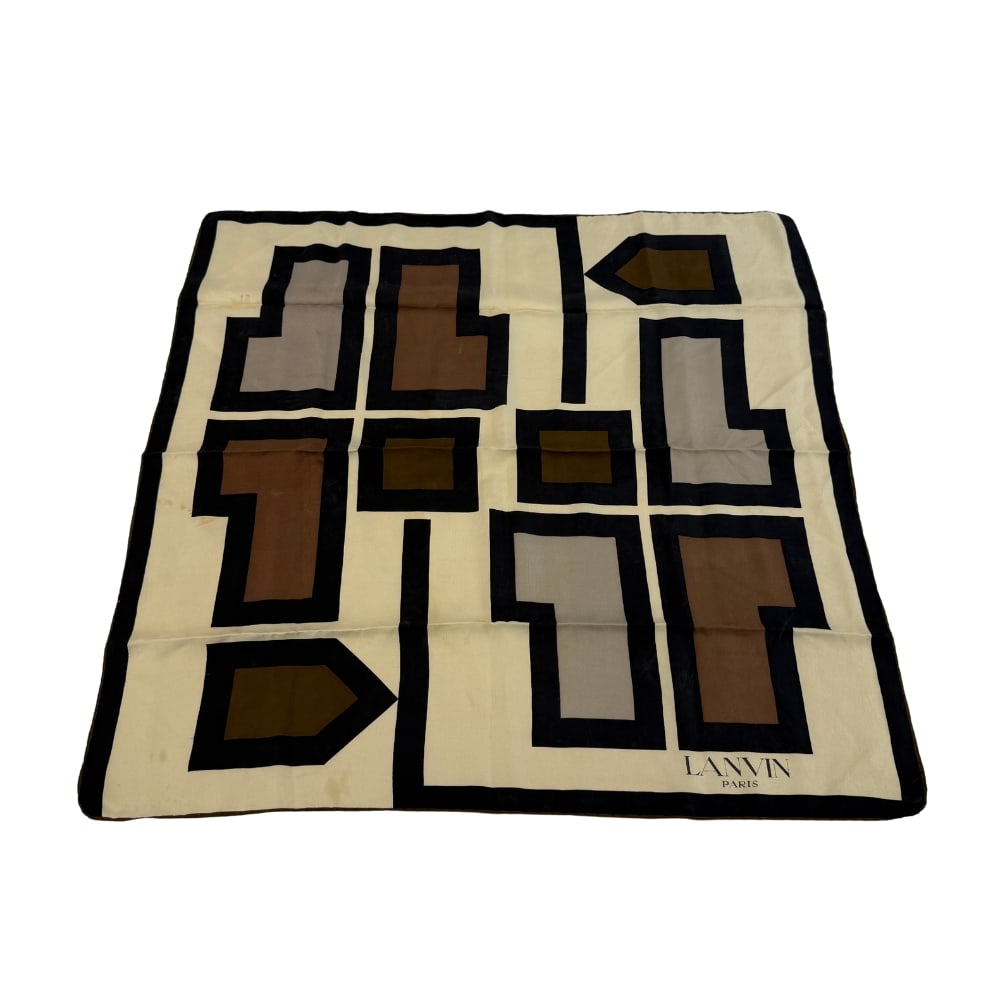LANVIN SILK SCARF (1 of 5)