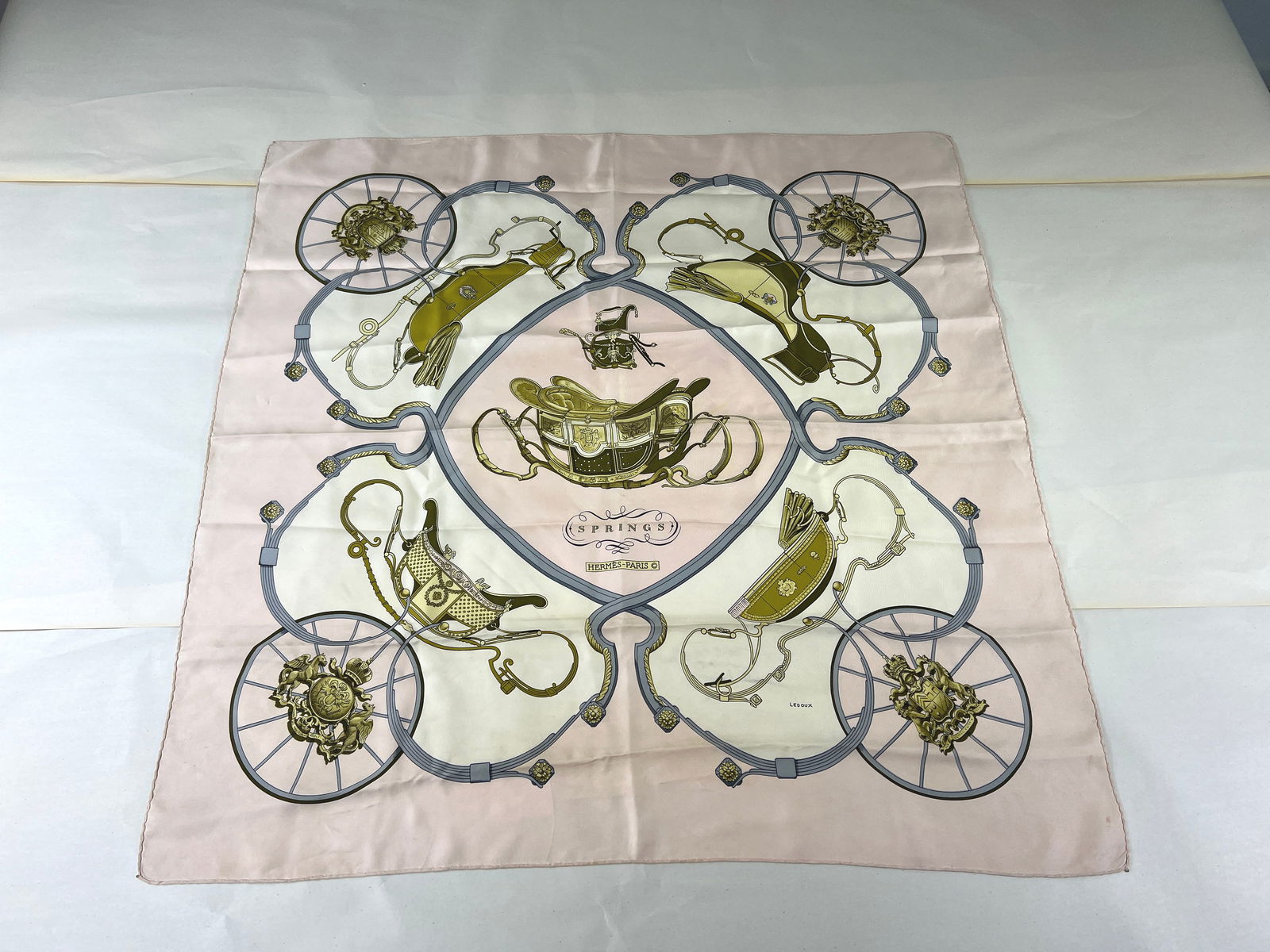 HÈRMES SPRING SILK SCARF - 2