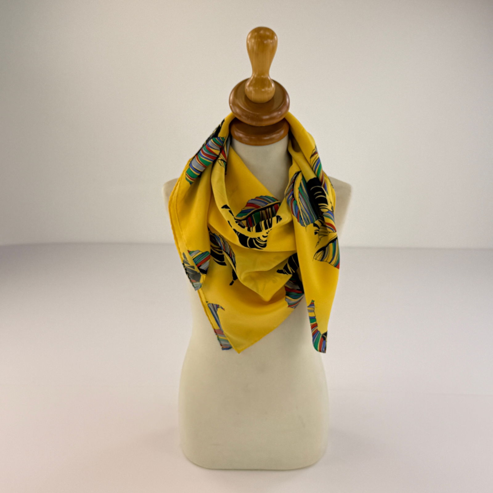 DESIGNER SILK SCARF - 3