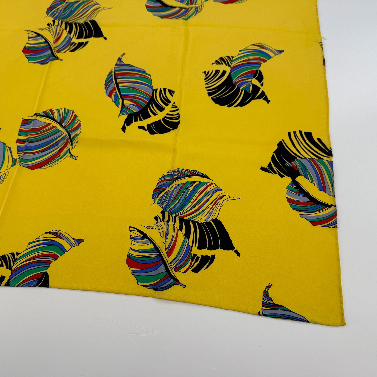 DESIGNER SILK SCARF - 4