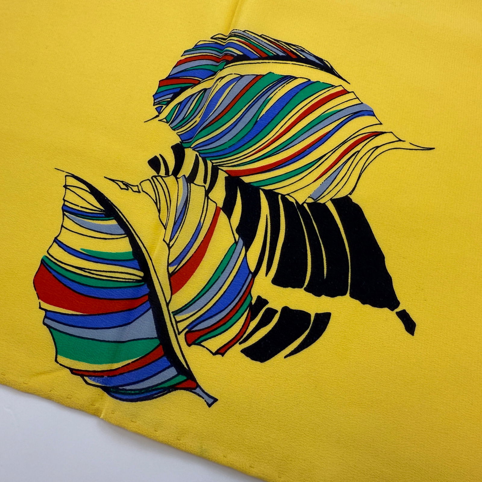 DESIGNER SILK SCARF - 5