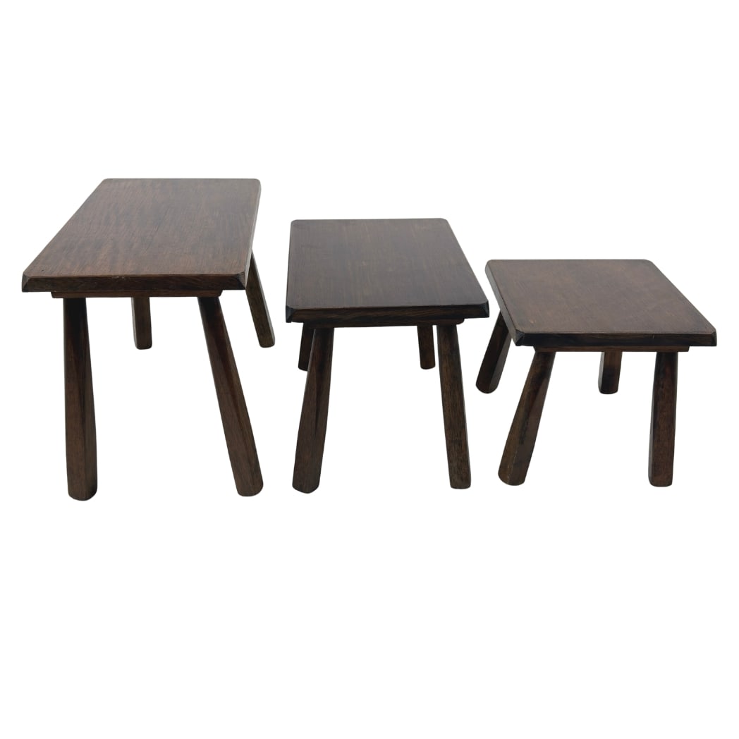 DUTCH BRUTALIST NESTING TABLES (1 of 11)