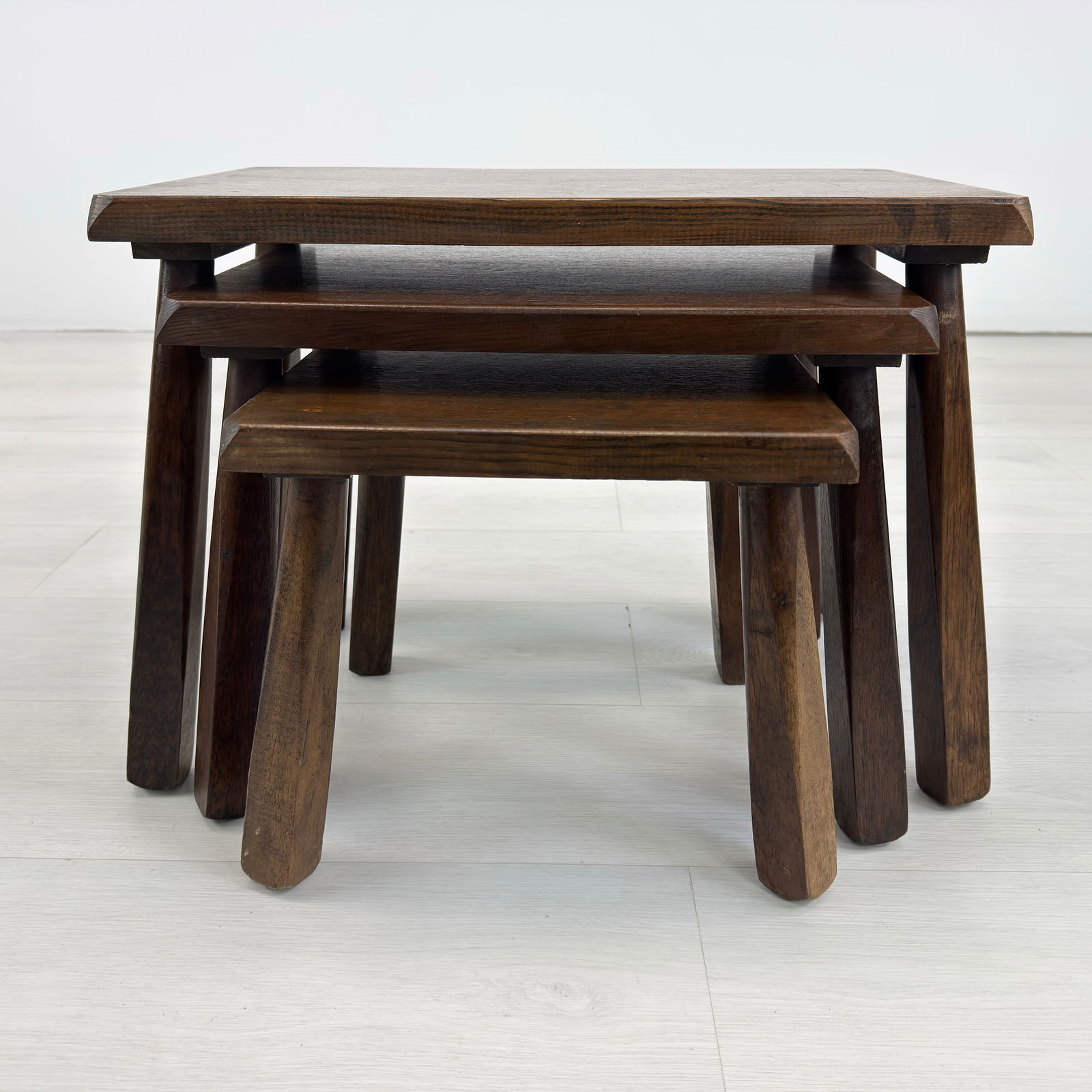 DUTCH BRUTALIST NESTING TABLES - 2