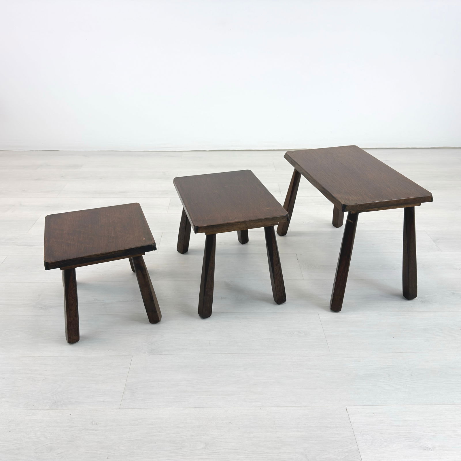 DUTCH BRUTALIST NESTING TABLES - 3