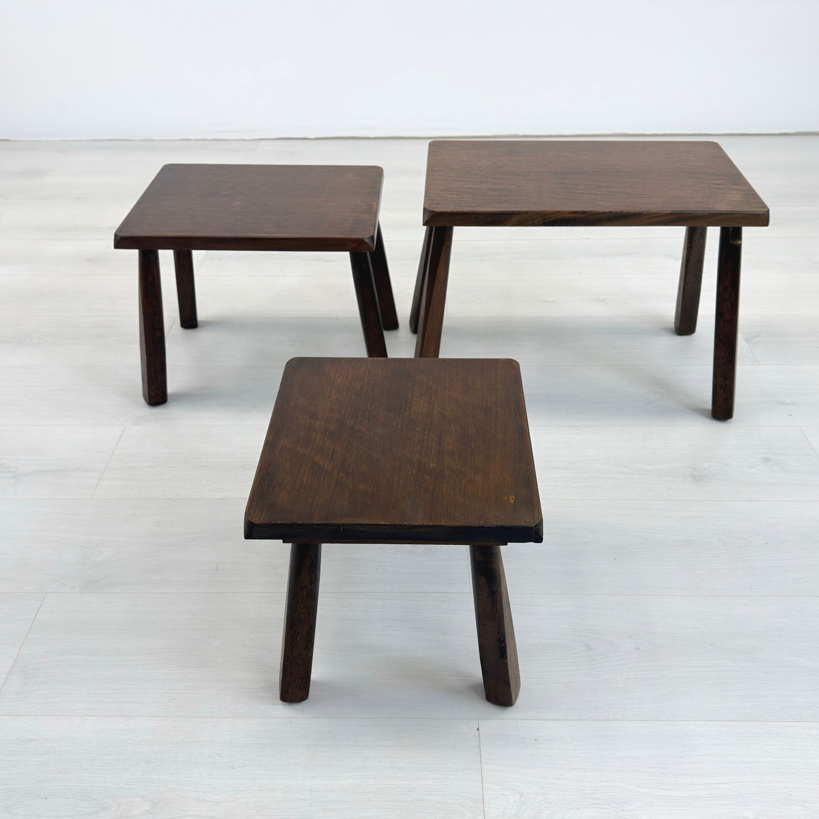 DUTCH BRUTALIST NESTING TABLES - 4