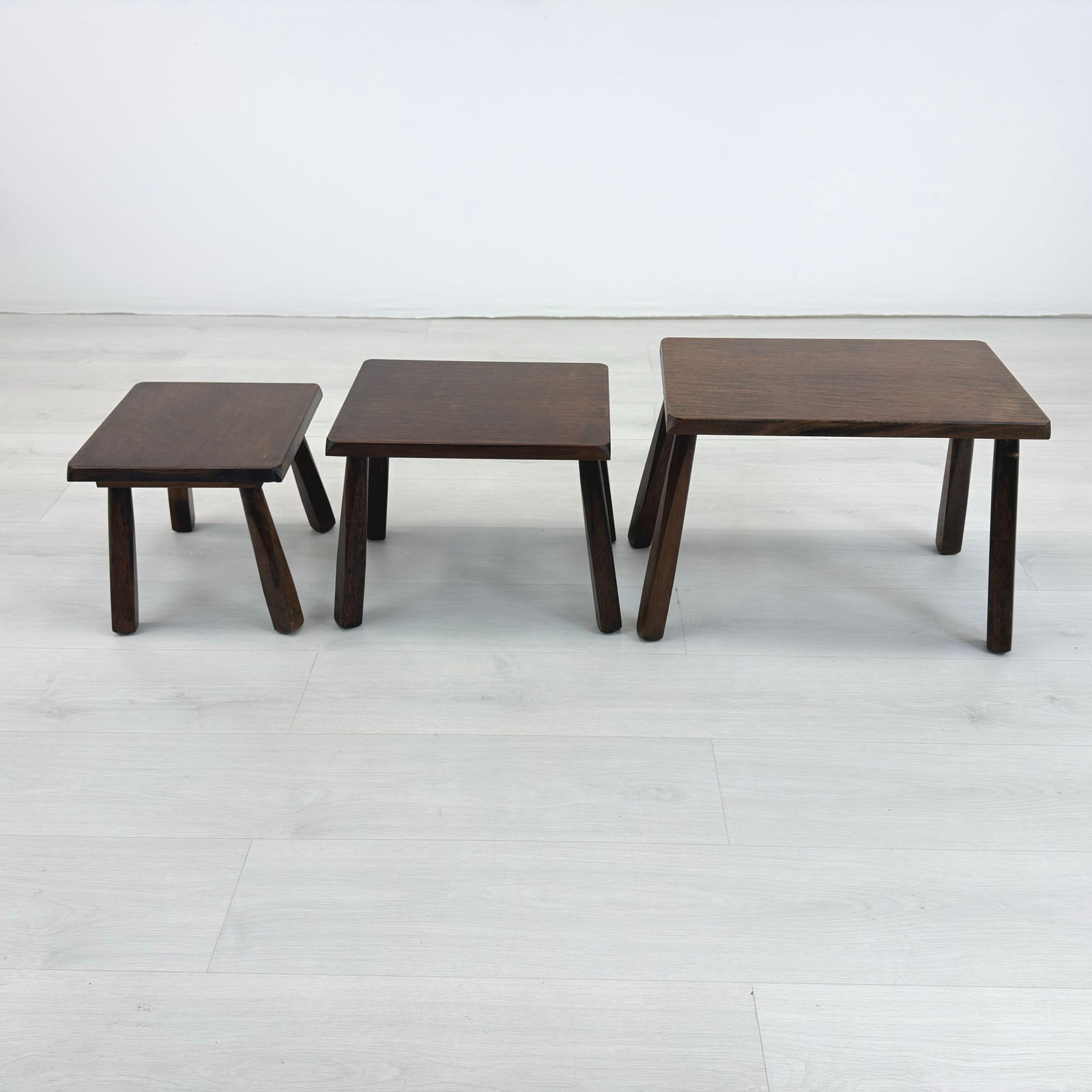 DUTCH BRUTALIST NESTING TABLES - 5