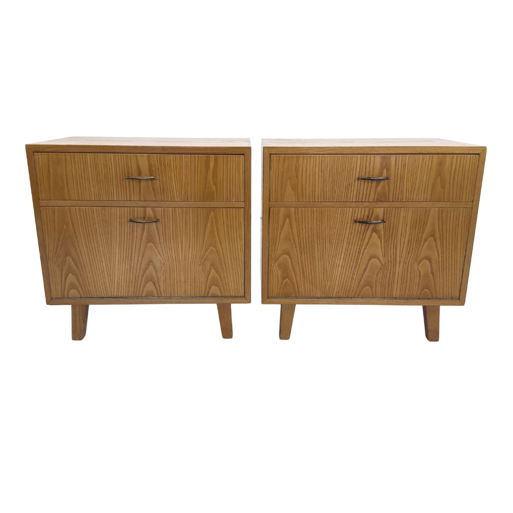 DANISH NIGHTSTANDS, A PAIR (1 of 11)