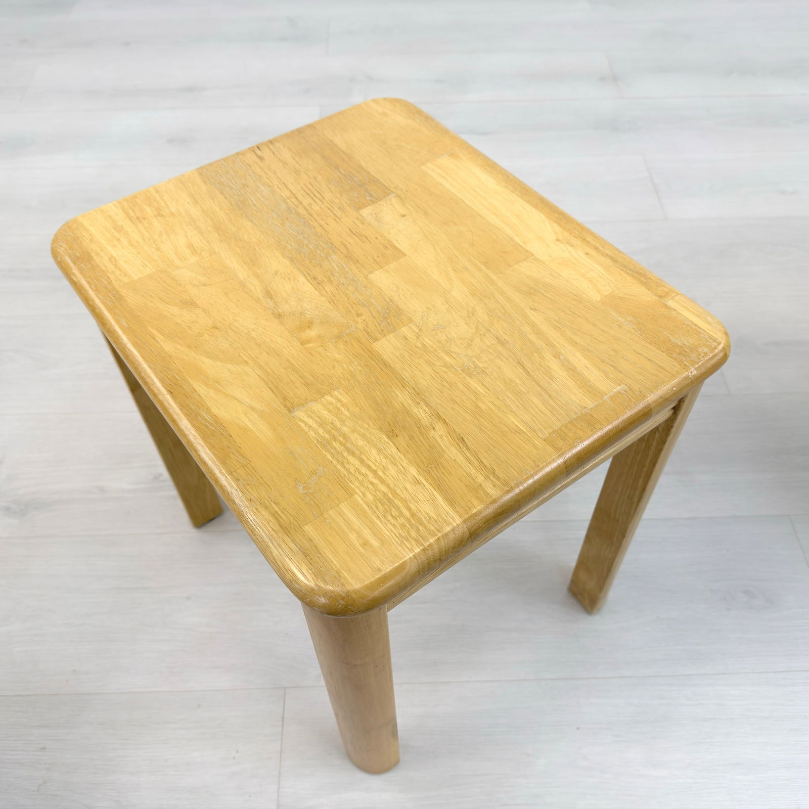 (3) RUSTIC NESTING TABLES - 8