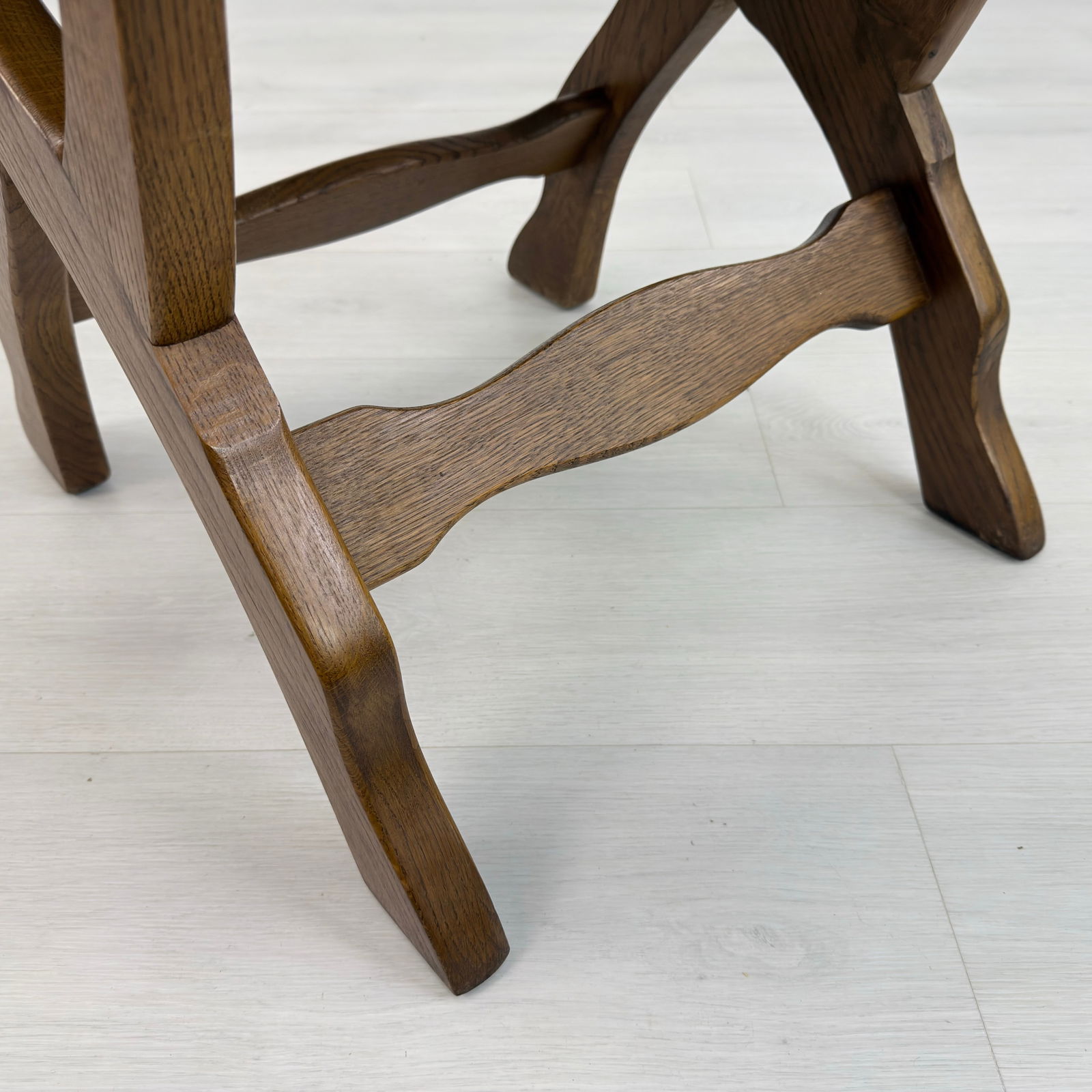 (6) BRUTALIST DINING CHAIRS - 12