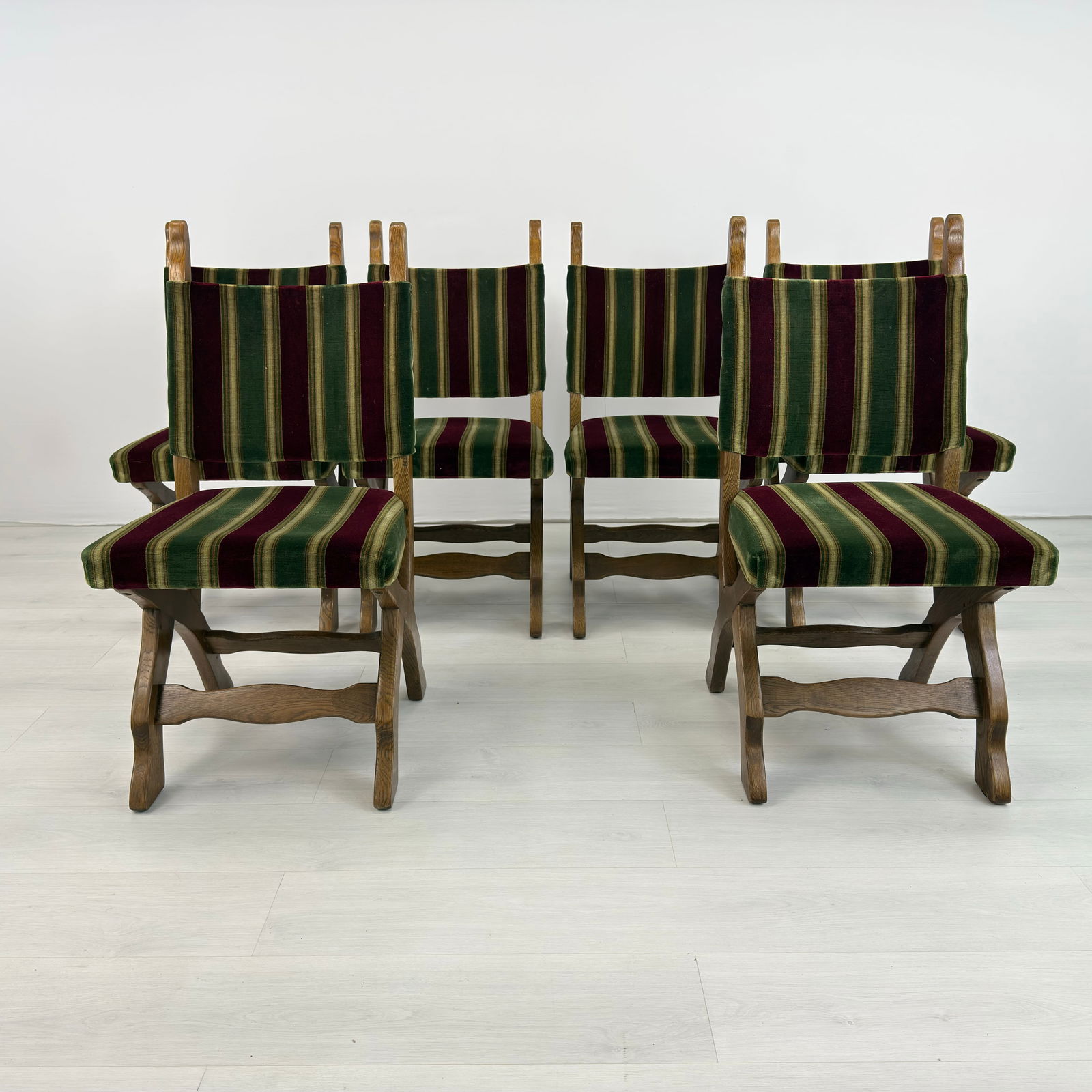 (6) BRUTALIST DINING CHAIRS - 2