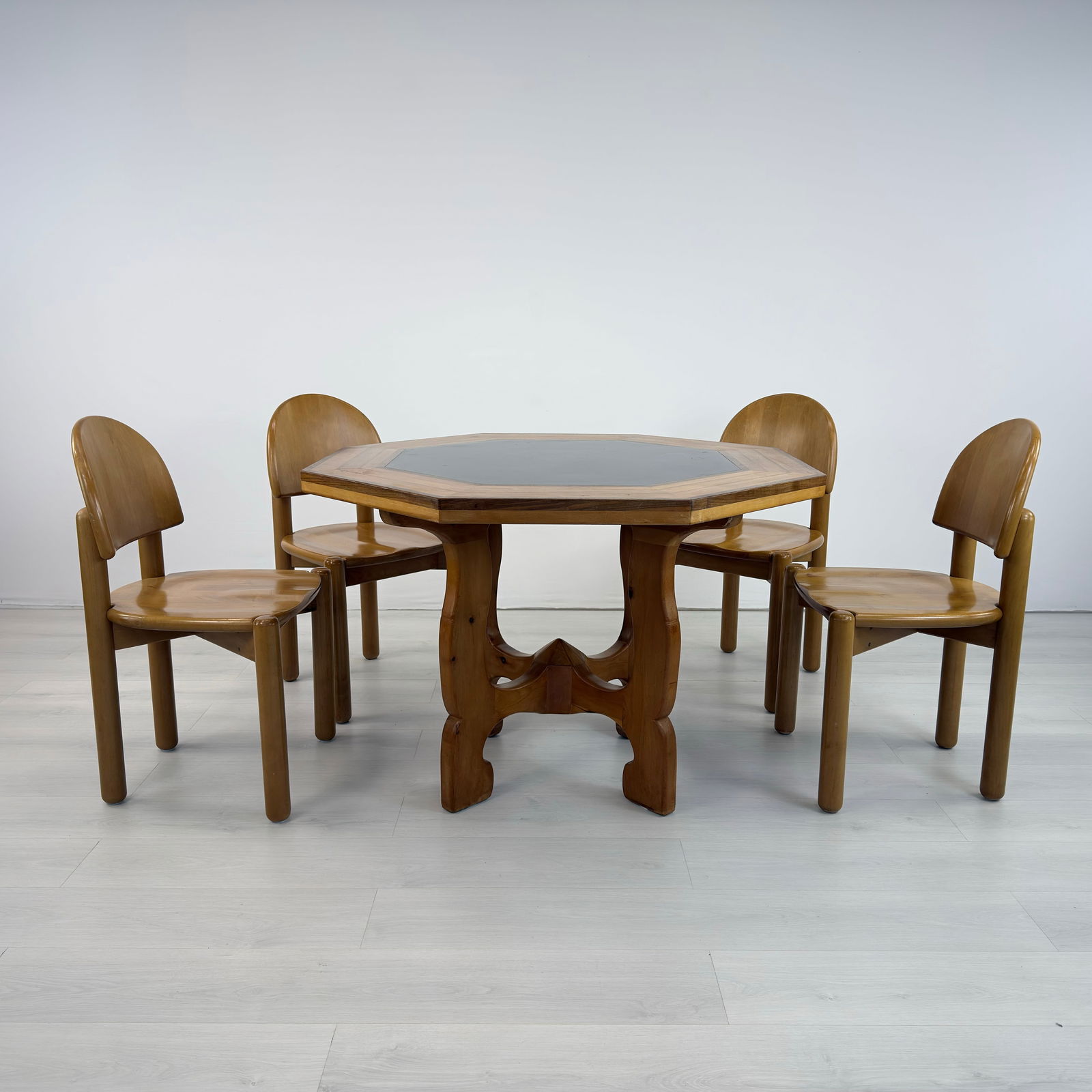 SCANDINAVIAN OCTAGONAL BREAKFAST TABLE - 11