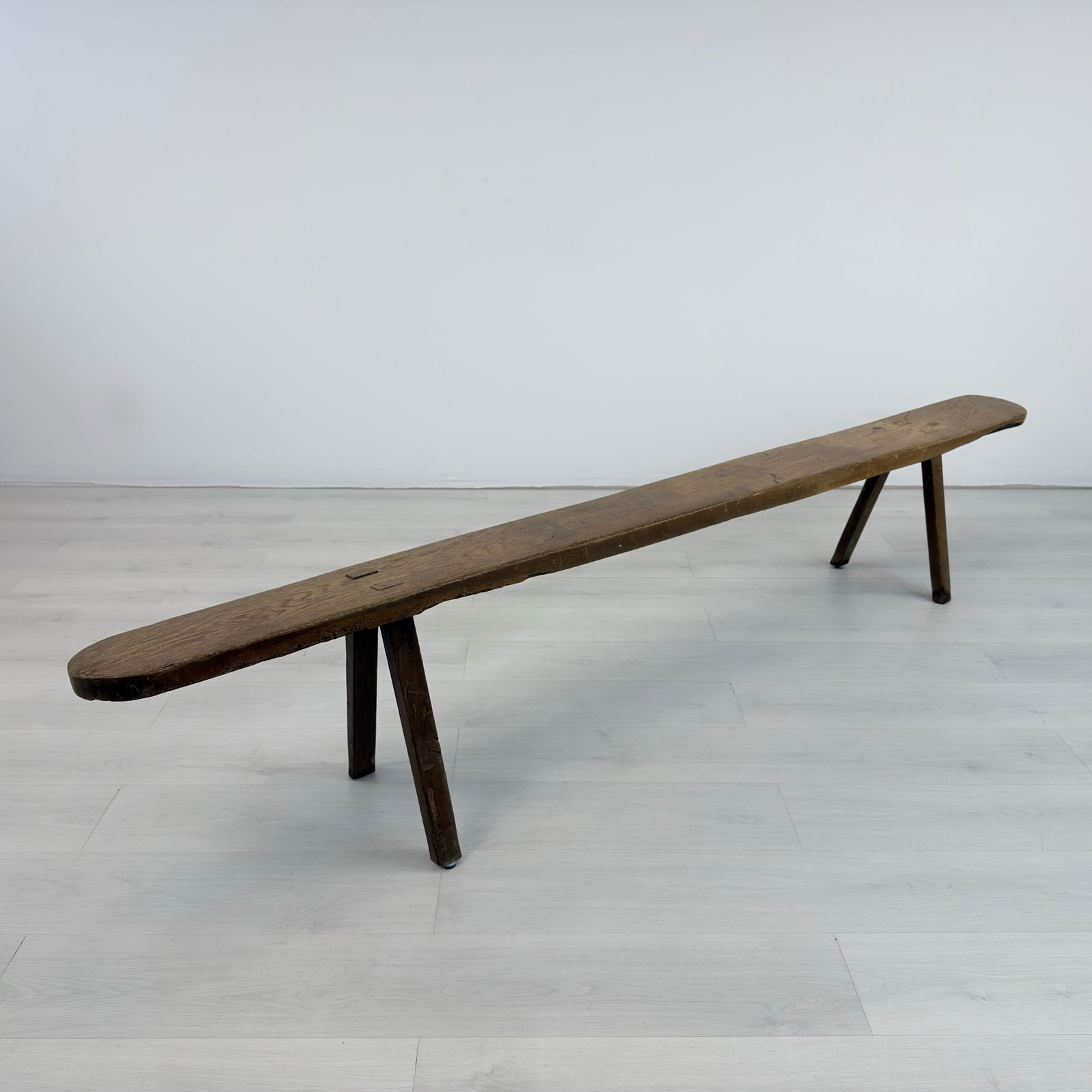 FRENCH ANTIQUE RUSTIC BENCH - 6