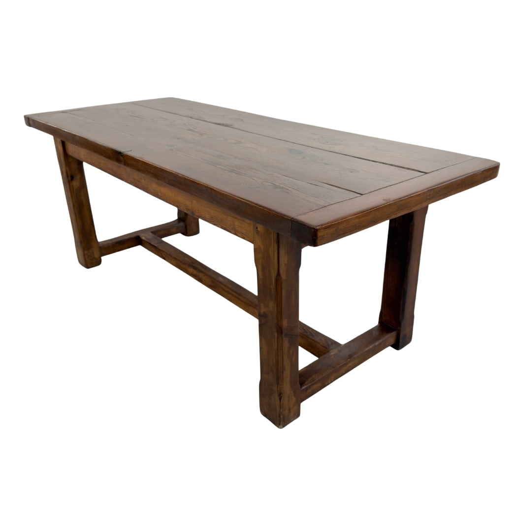 DUTCH PINE FARMHOUSE DINING TABLE (1 of 11)