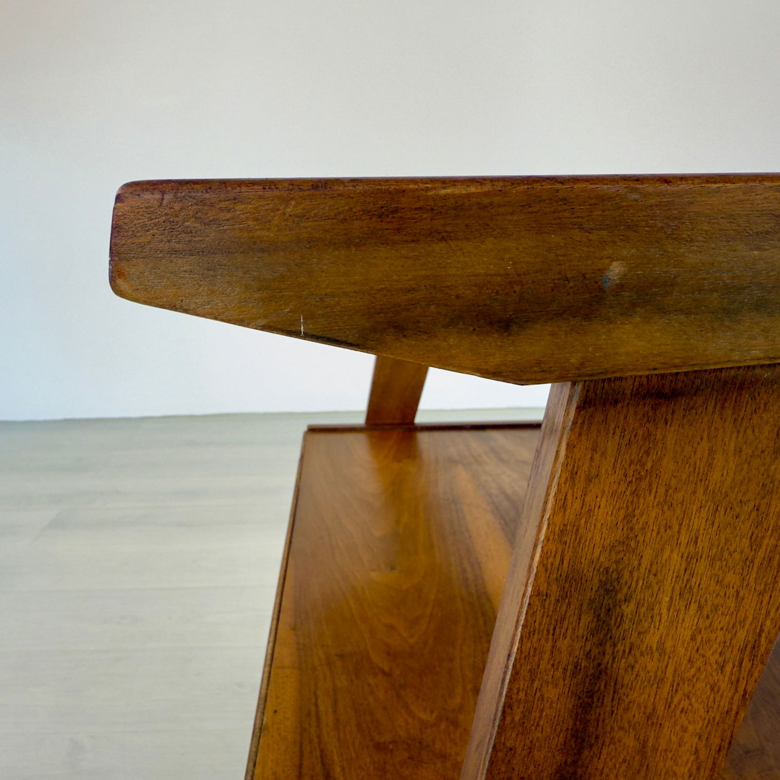 DANISH ART DECO BEDSIDE TABLE - 12