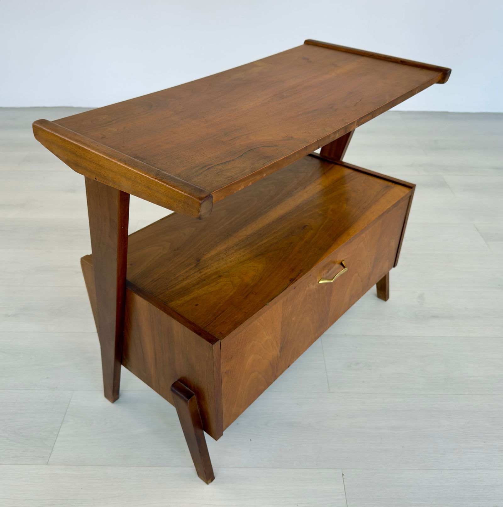 DANISH ART DECO BEDSIDE TABLE - 3