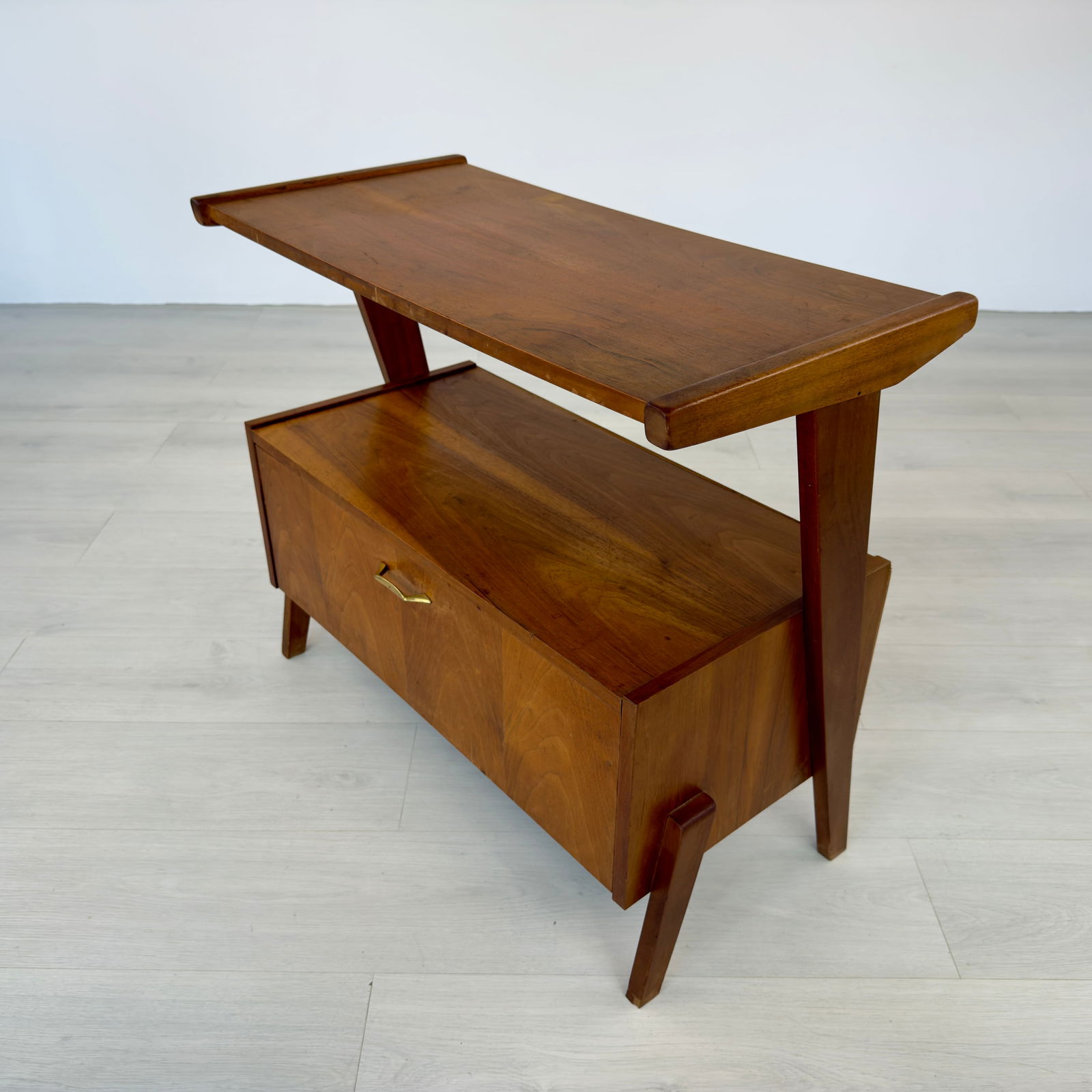 DANISH ART DECO BEDSIDE TABLE - 4