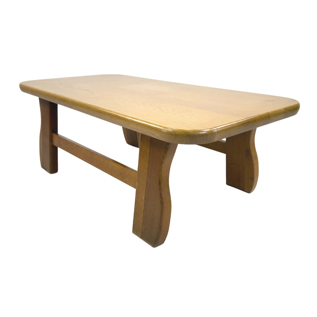 SCANDINAVIAN BRUTALIST COFFEE TABLE (1 of 7)