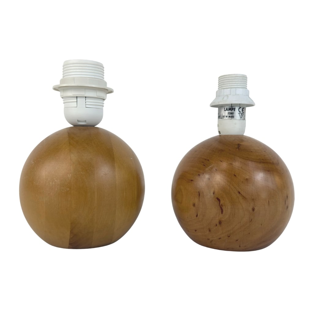 VINTAGE SCANDINAVIAN TABLE LAMPS, A PAIR (1 of 5)
