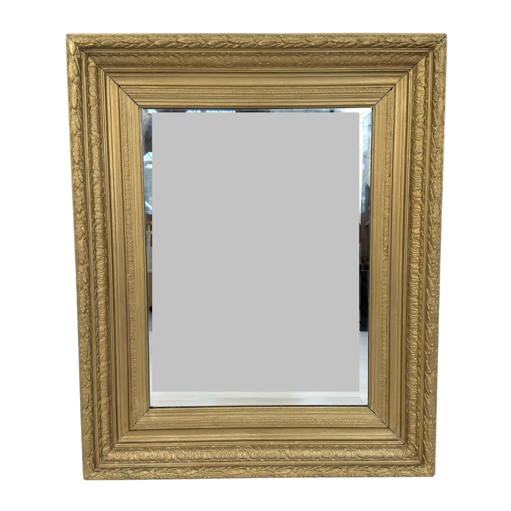 FRENCH GILTWOOD MIRROR (1 of 8)
