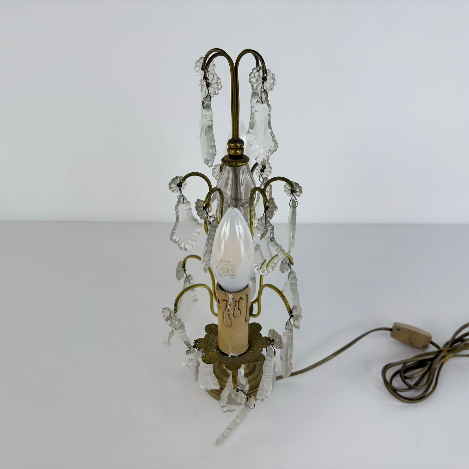 FRENCH 2-LIGHT CANDELABRA - 5