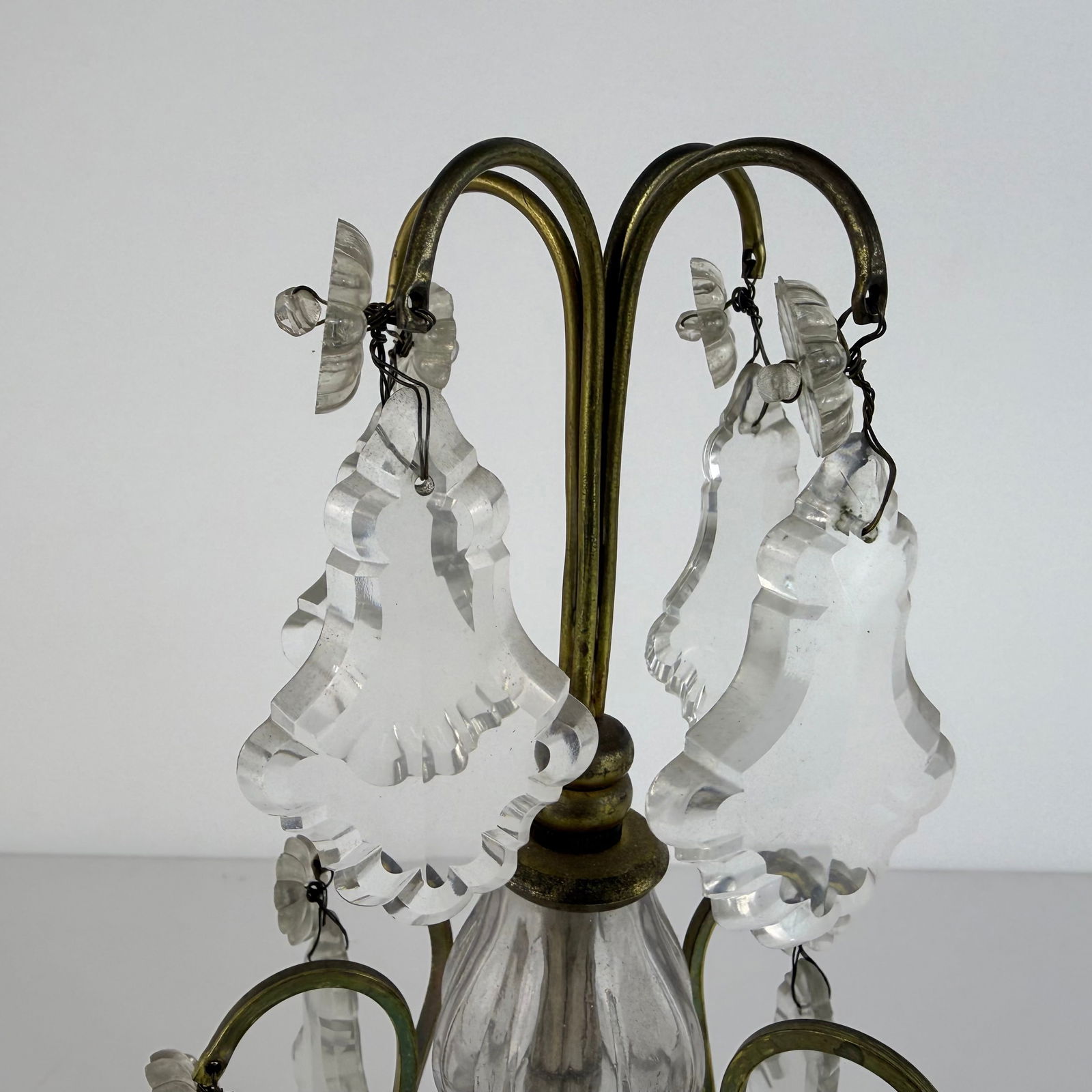 FRENCH 2-LIGHT CANDELABRA - 7