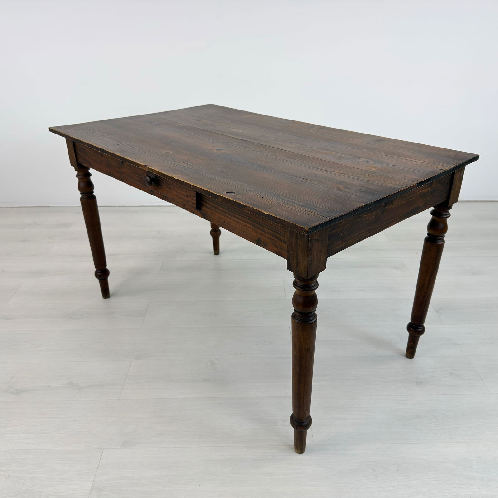 FRENCH FARMHOUSE PINE TABLE - 2