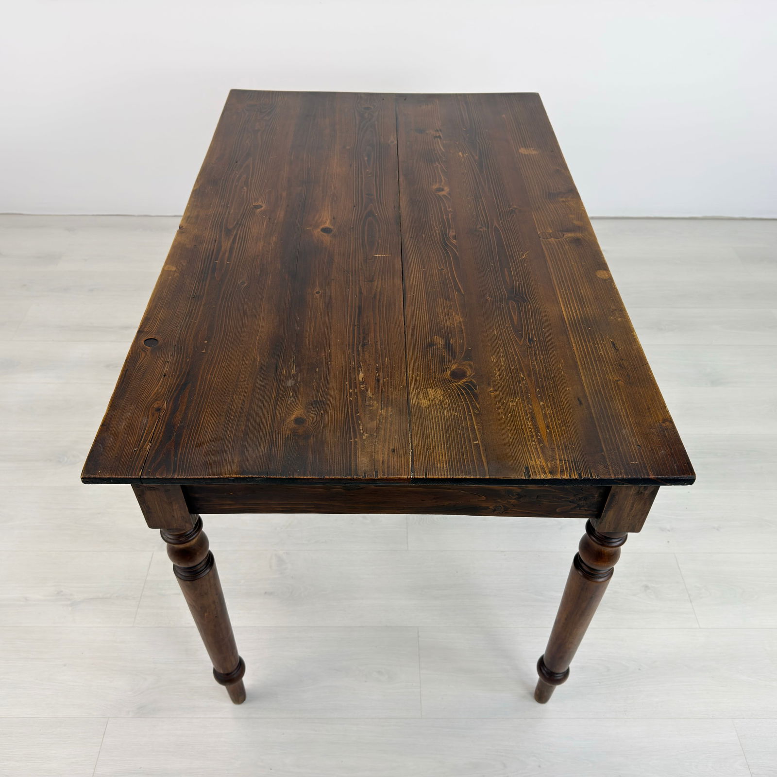 FRENCH FARMHOUSE PINE TABLE - 6