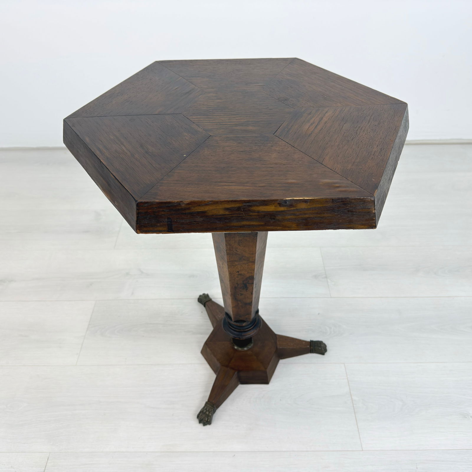 FRENCH OCTAGONAL SIDE TABLE - 3