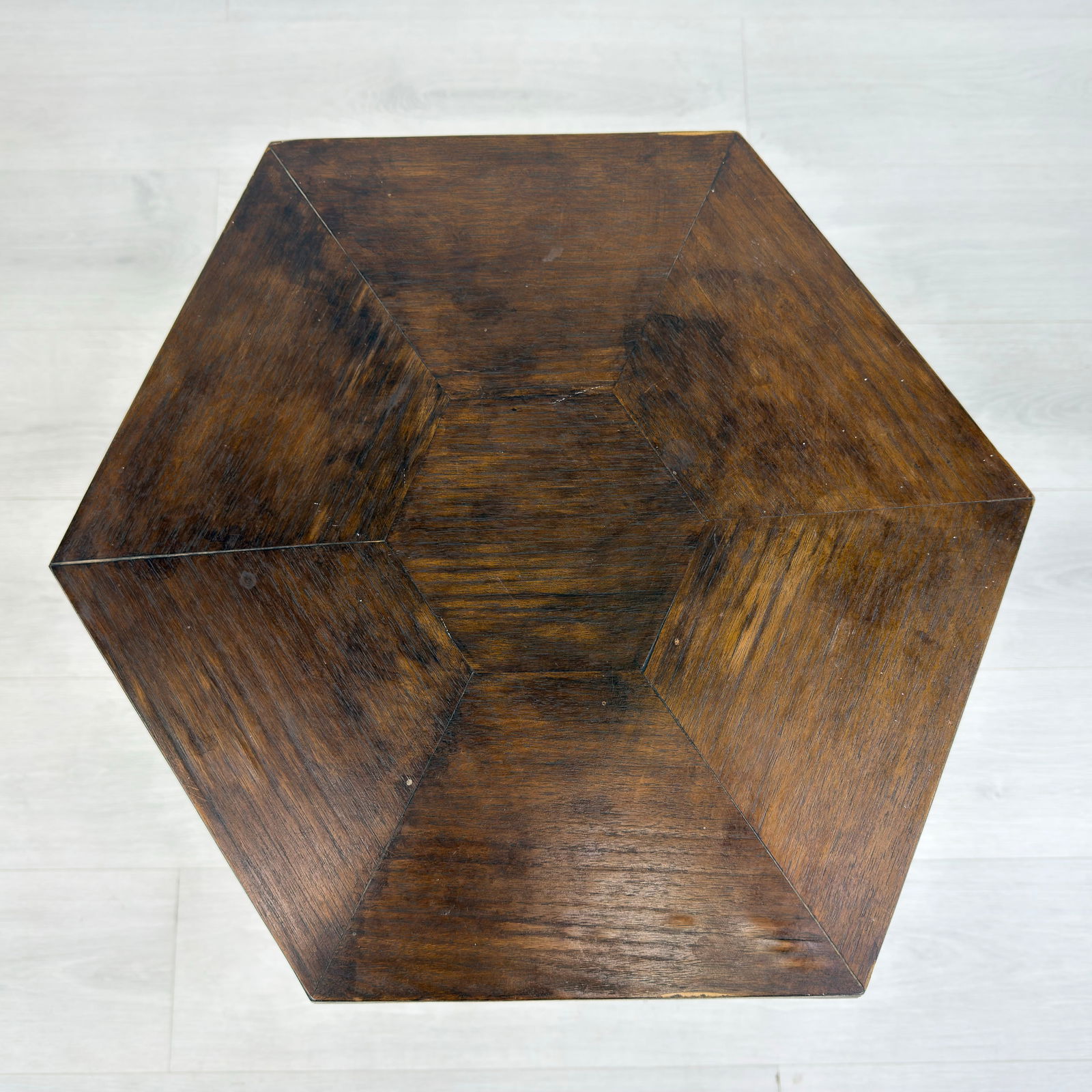 FRENCH OCTAGONAL SIDE TABLE - 4