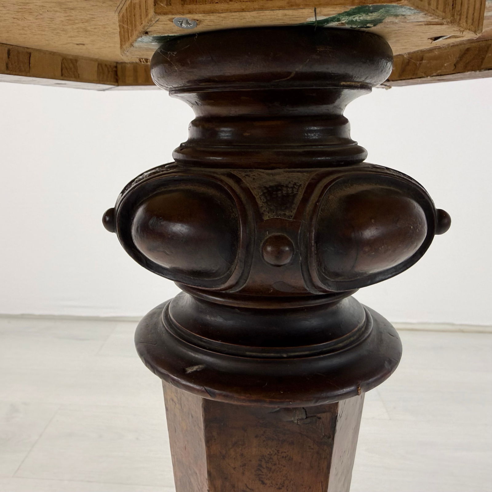 FRENCH OCTAGONAL SIDE TABLE - 5