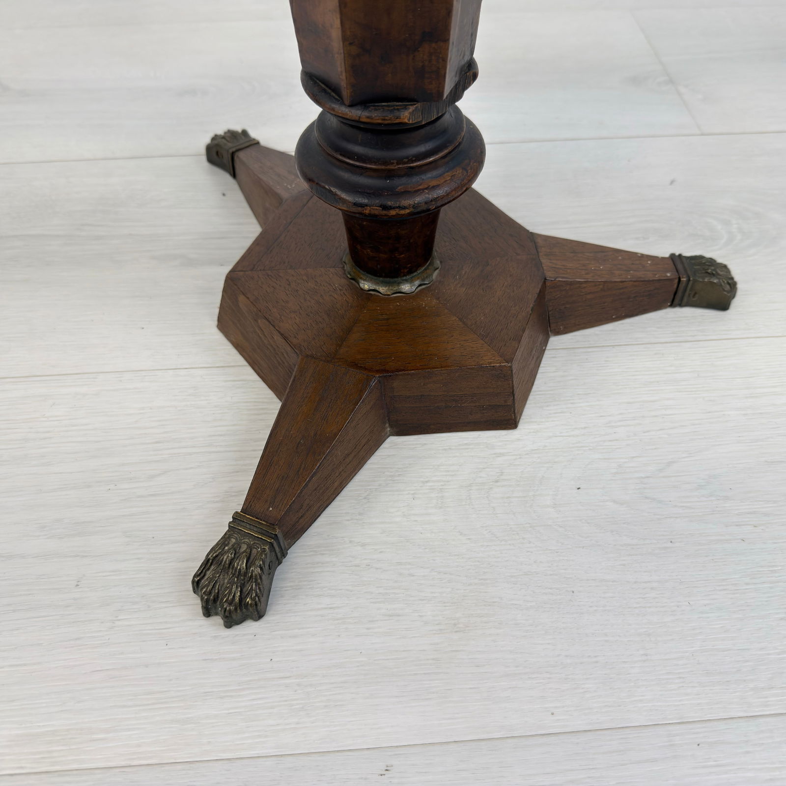 FRENCH OCTAGONAL SIDE TABLE - 7