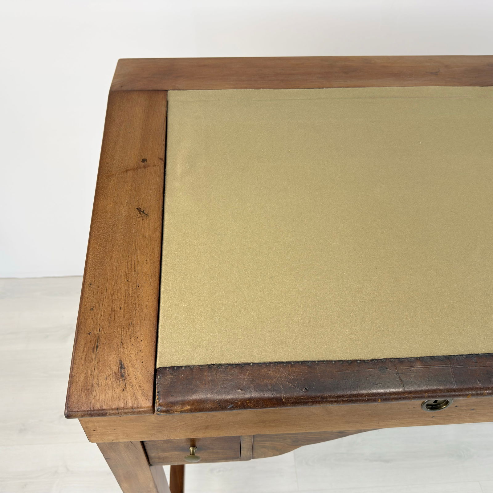 ANTIQUE ARCHITECT DESK WITH STOOL - 12