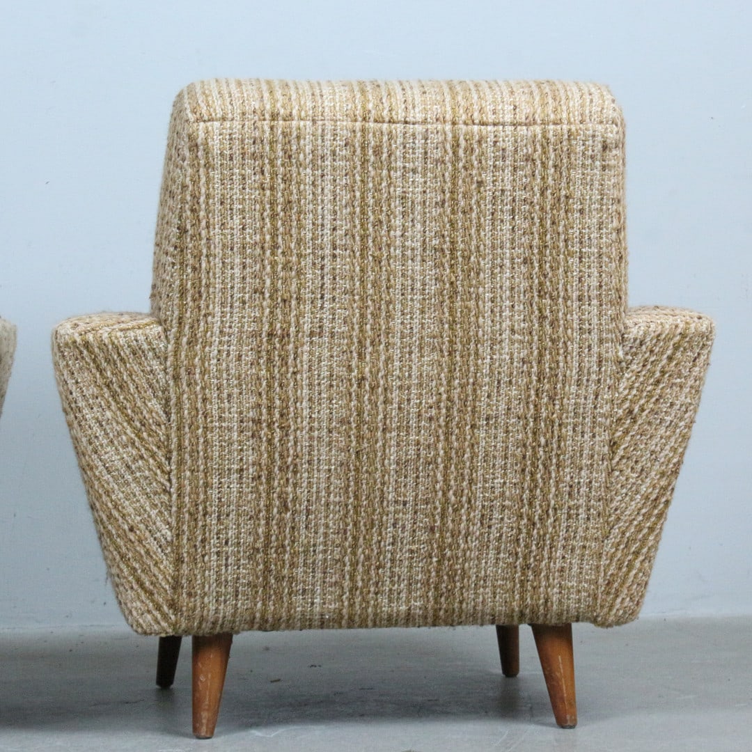 DANISH LOUNGE CHAIRS, A PAIR - 5