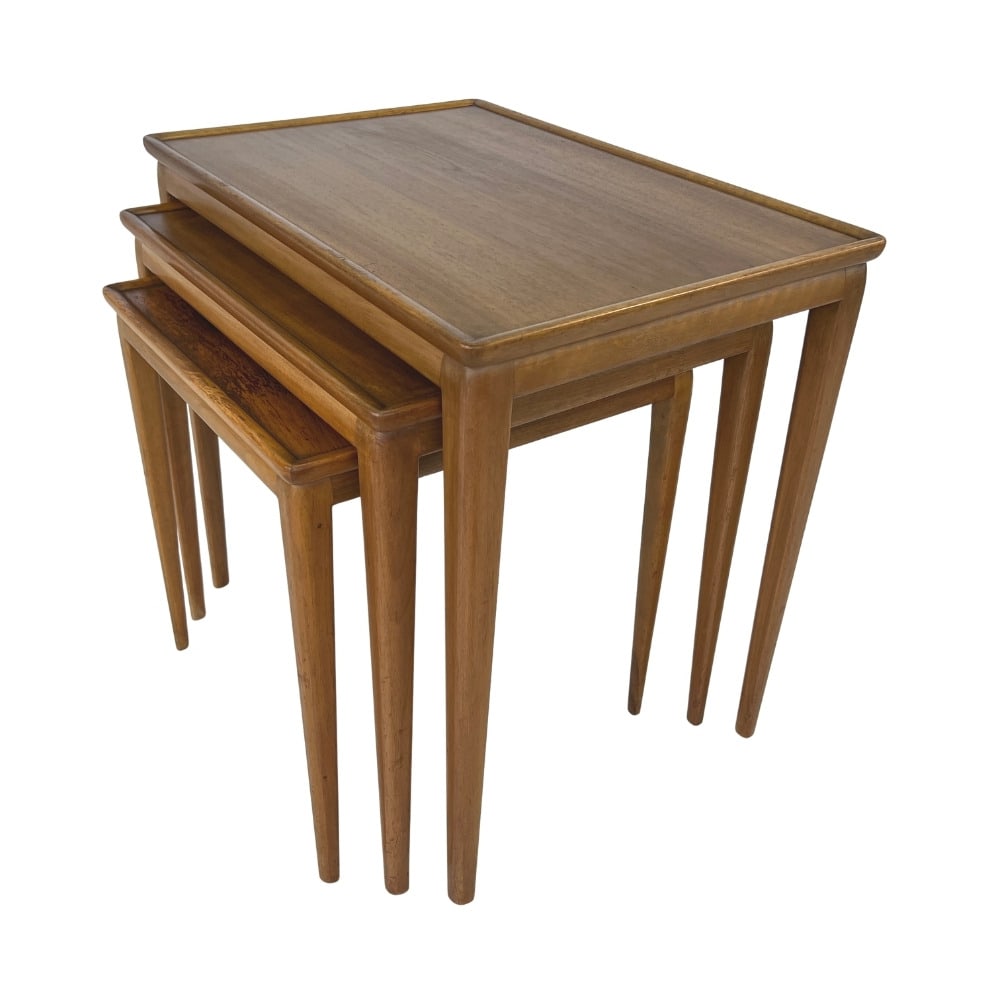 (3) DANISH NESTING TABLES - 2