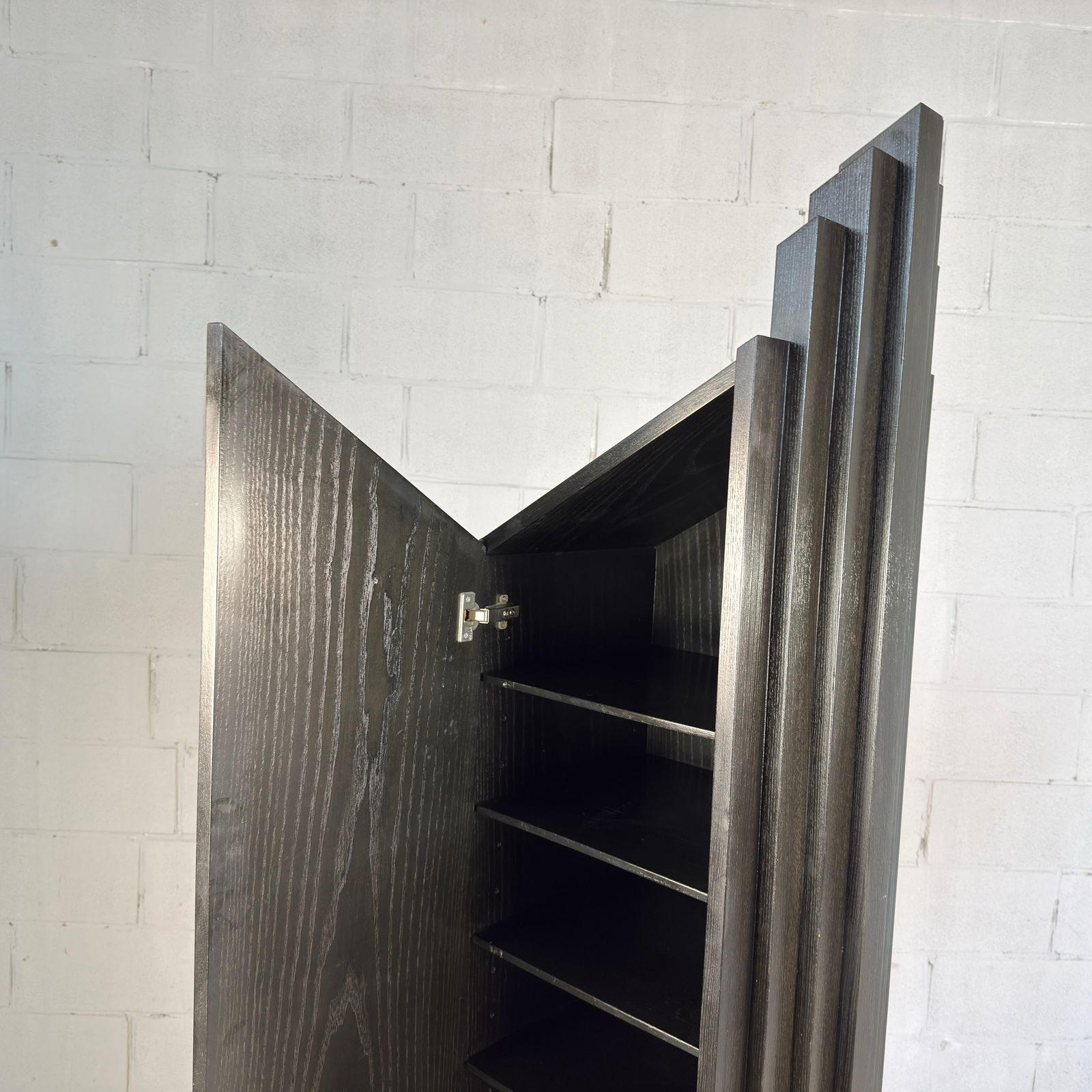 BRUTALIST SKYSCRAPER CABINET, 1990s - 5