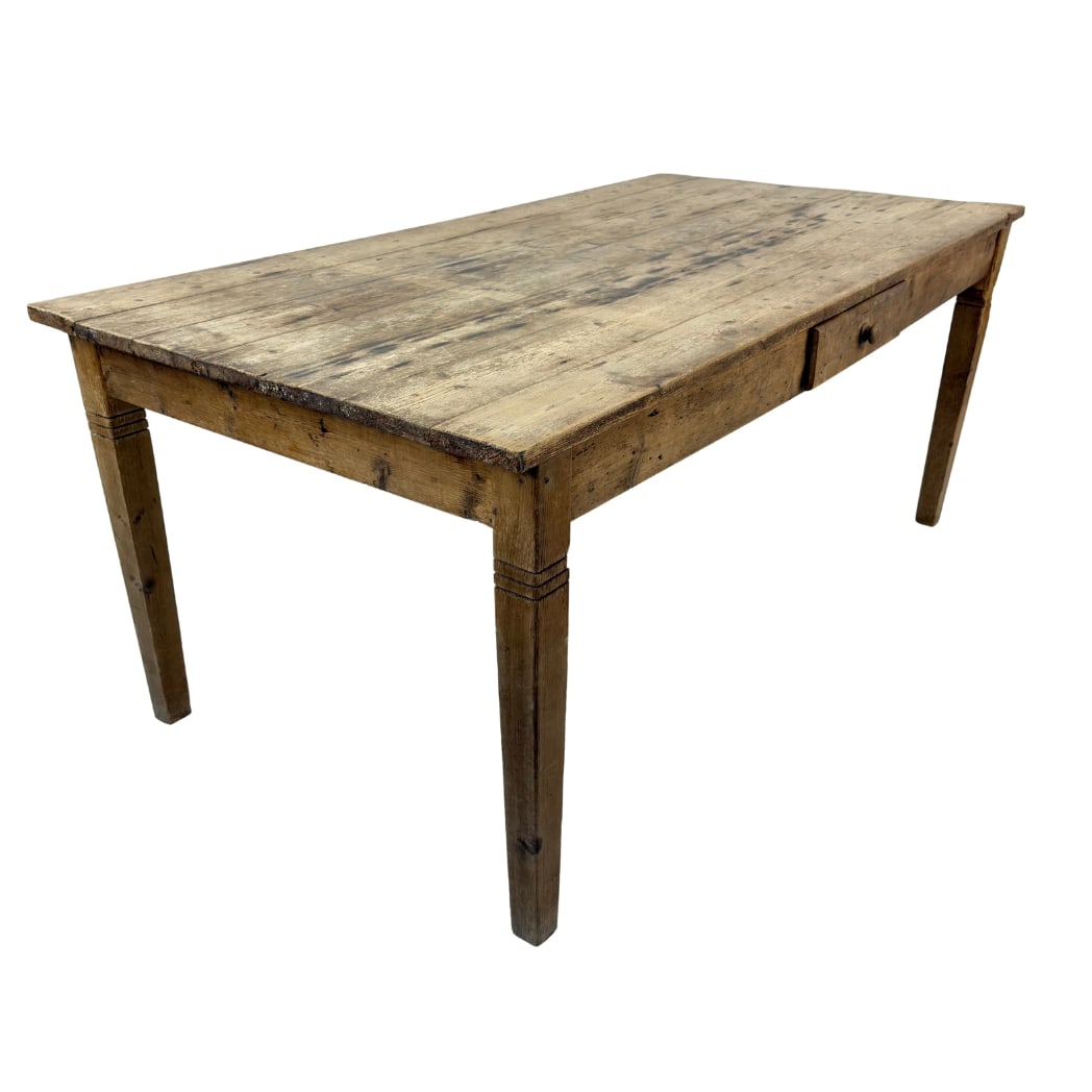 ANTIQUE FRENCH FARMHOUSE DINING TABLE (1 of 15)