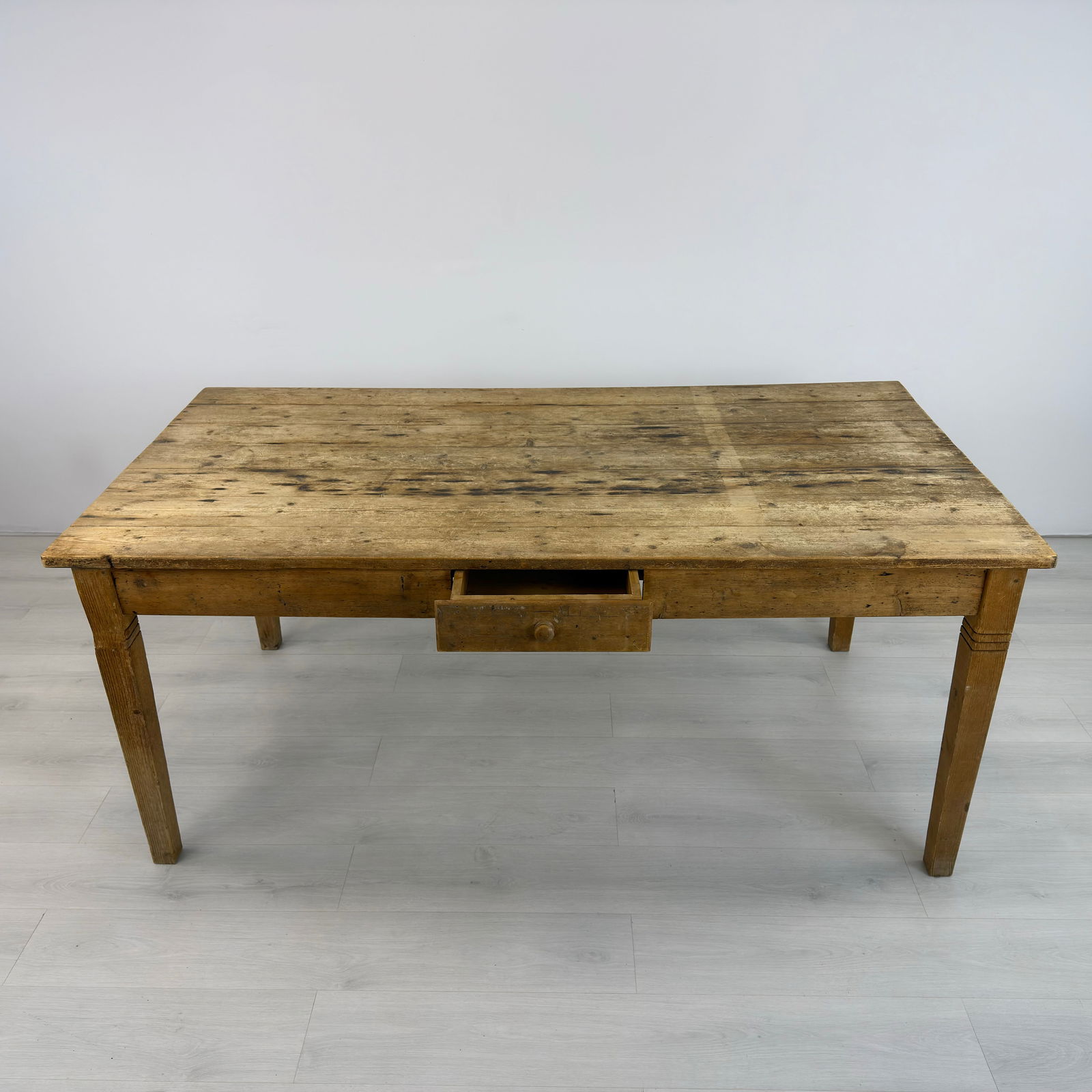 ANTIQUE FRENCH FARMHOUSE DINING TABLE - 3